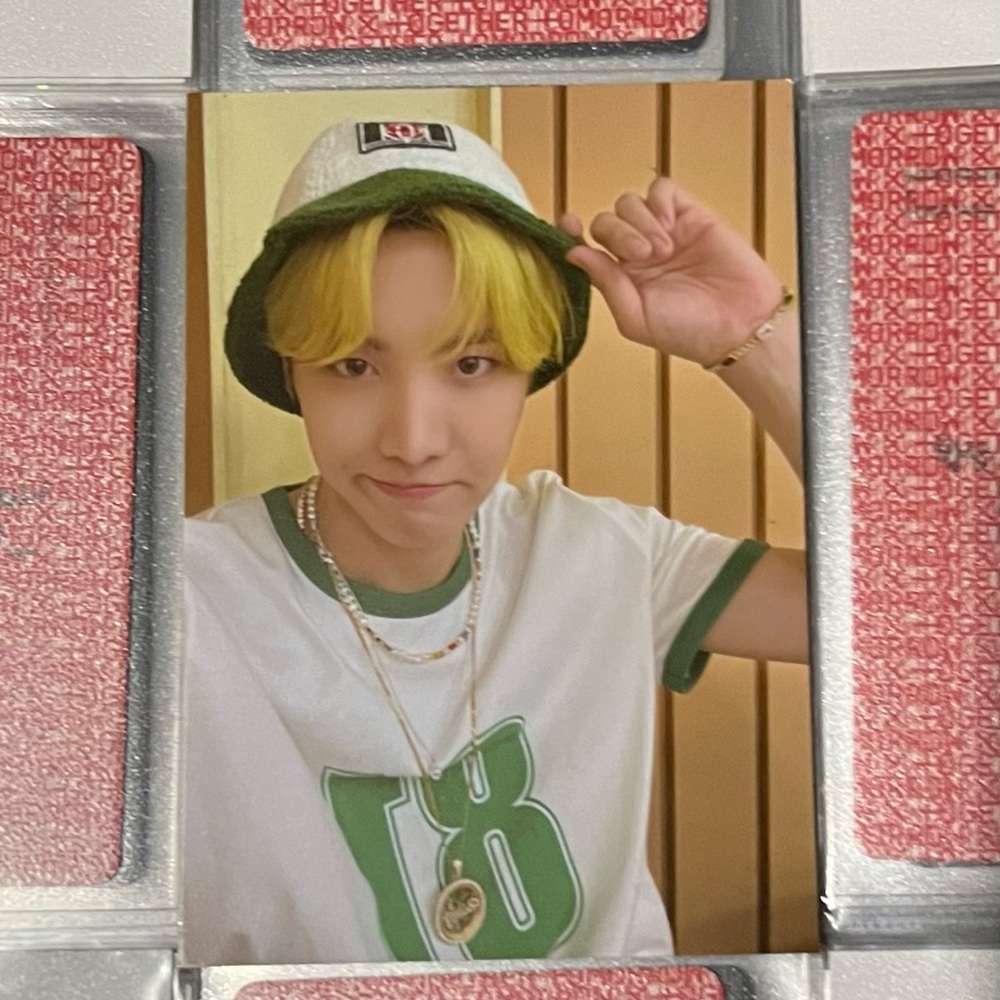 official butter j hope photocard